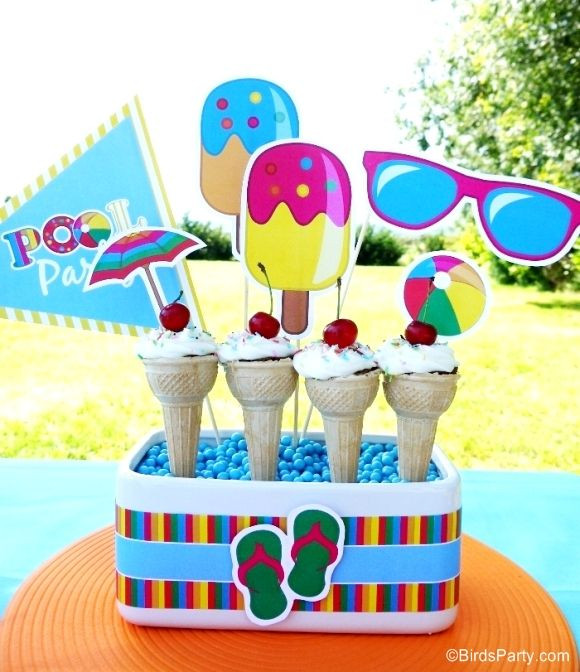 Kids Summer Pool Party Ideas
 Pool Party Ideas & Kids Summer Printables