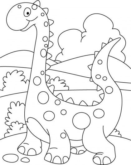 Kindergarten Coloring Pages For Boys
 Top 35 Free Printable Unique Dinosaur Coloring Pages