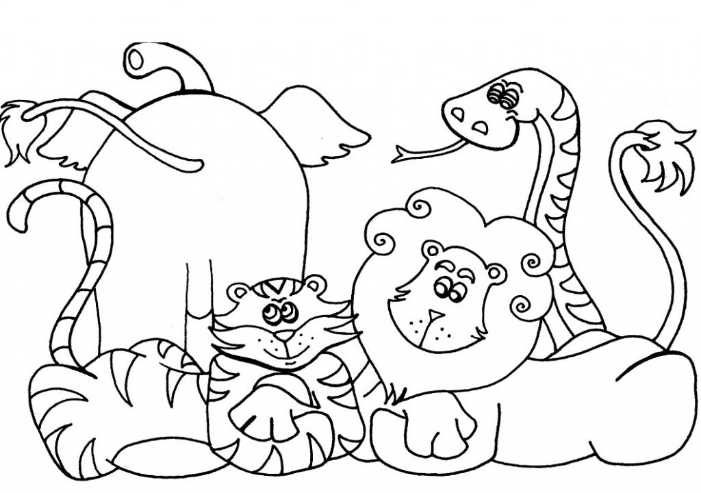 Kindergarten Coloring Pages Printable
 Free Printable Preschool Coloring Pages Best Coloring
