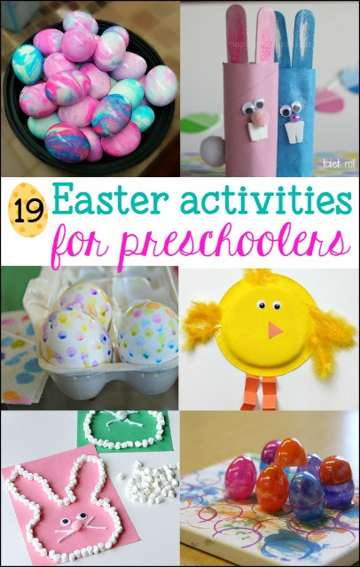Kindergarten Easter Party Ideas
 19 Fun Easter Activities for Preschoolers Mess for Less