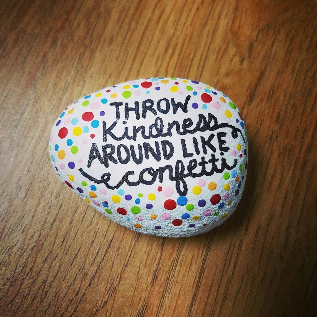 Kindness Rocks Quotes
 Painted rock rock painting rock art painted stones