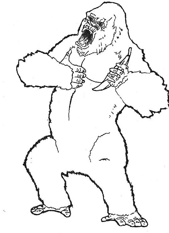 King Kong Coloring Pages
 Pinterest • The world’s catalog of ideas