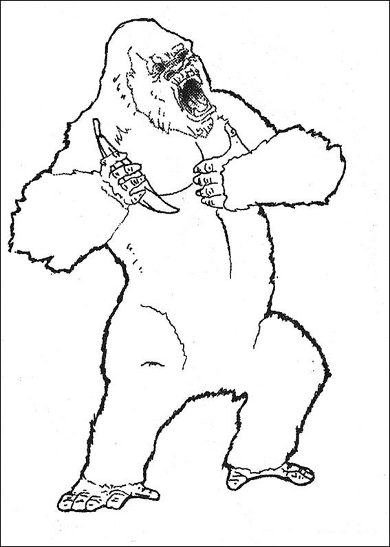 King Kong Coloring Pages
 15 Best King Kong Coloring Pages for Kids Updated 2018