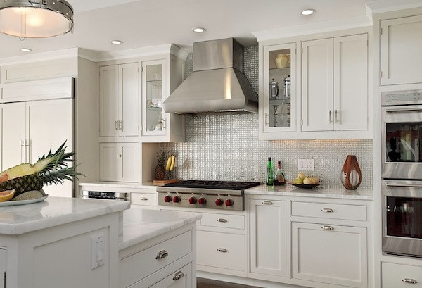 Kitchen Backsplash Ideas With White Cabinets
 Beautiful and Refreshing Kitchen Backsplash for White