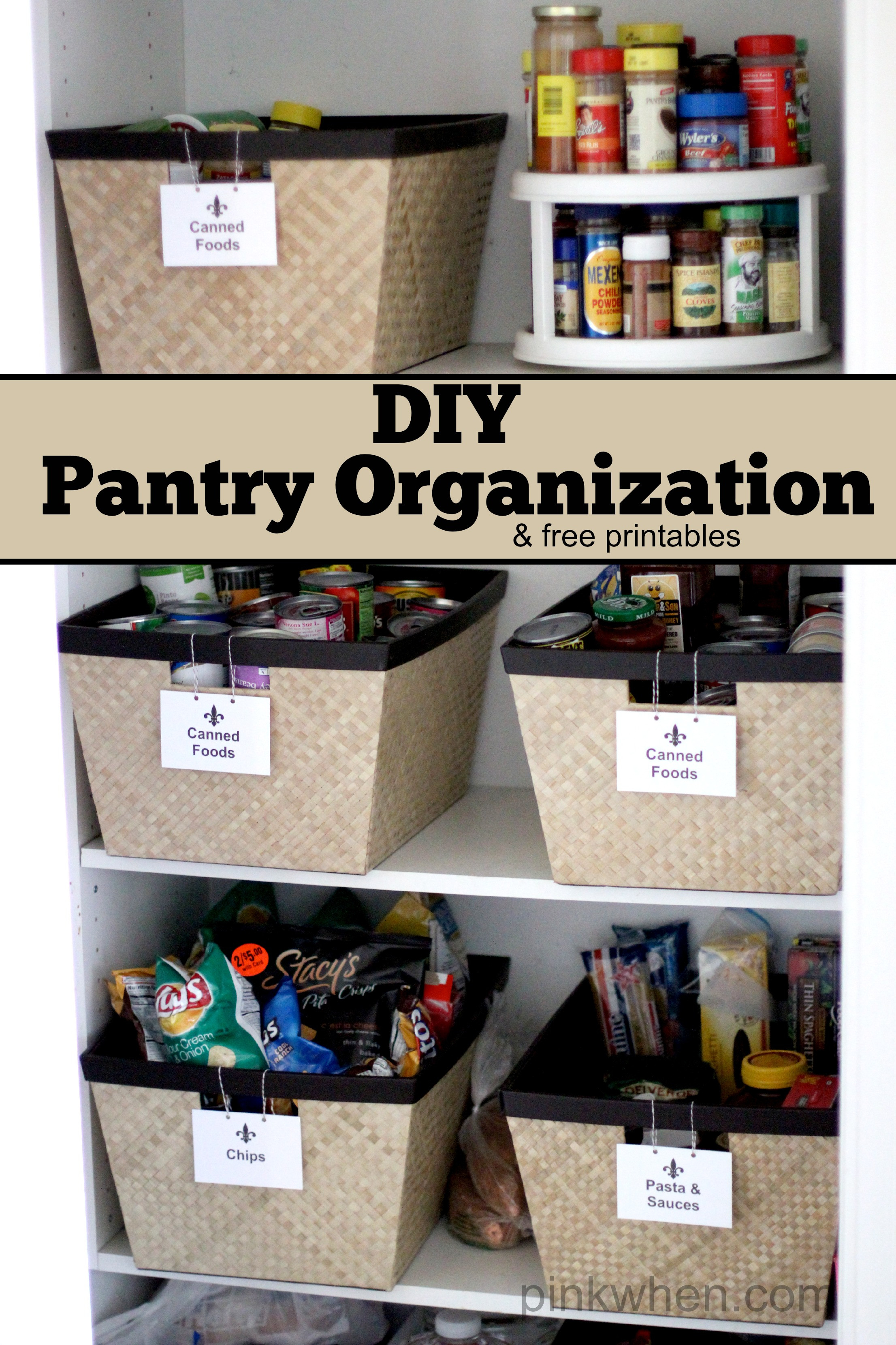 Kitchen Organization DIY
 Pantry Organization Page 2 of 2 Blooming Homestead