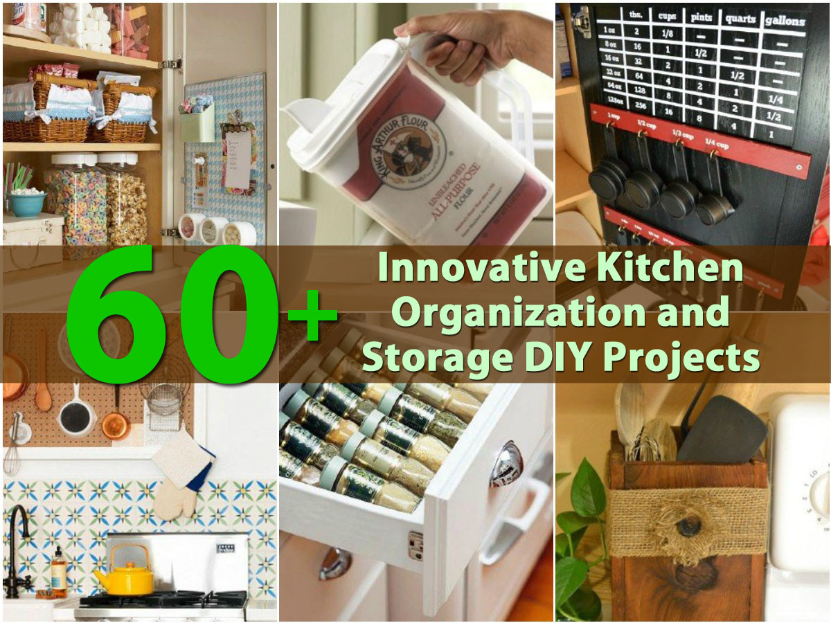 Kitchen Organization DIY
 60 Innovative Kitchen Organization and Storage DIY