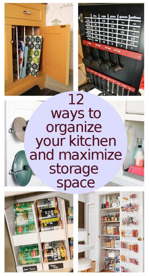 Kitchen Organization DIY
 DIY Home Sweet Home Organize your Kitchen to Maximize Storage