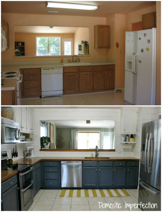 Kitchen Remodel Budgets
 20 Small Kitchen Renovations Before and After DIY
