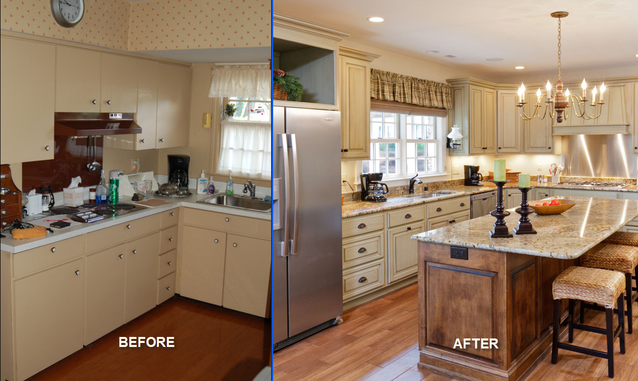 Kitchen Remodel Ideas Before And After
 35 Ideas about Small Kitchen Remodeling TheyDesign