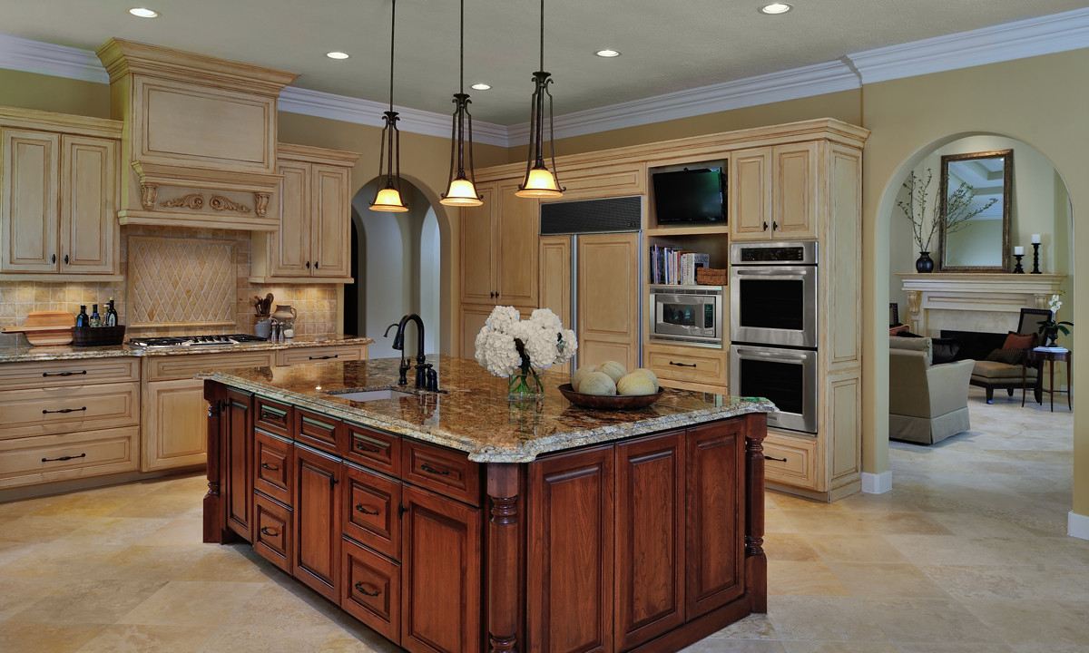Kitchen Remodel Ideas Before And After
 Design in the Woods Traditional Kitchen Remodel Before