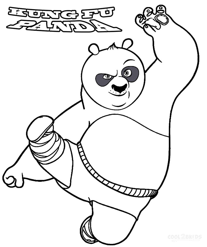 Kungfu Panda Coloring Pages
 Printable Kung Fu Panda Coloring Pages For Kids
