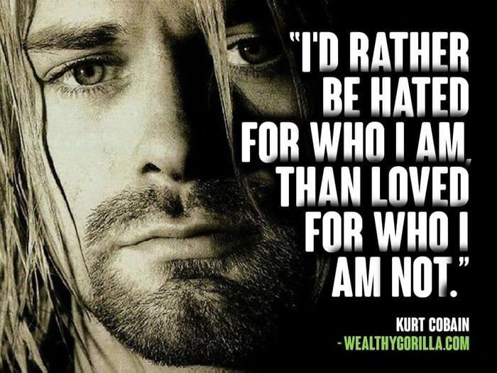 Kurt Cobain Love Quote
 26 Kurt Cobain Quotes About Life Depression & Love