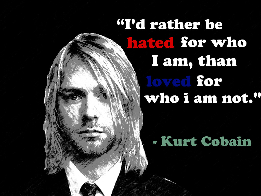 Kurt Cobain Love Quote
 Kurt Cobain Sad Quotes QuotesGram