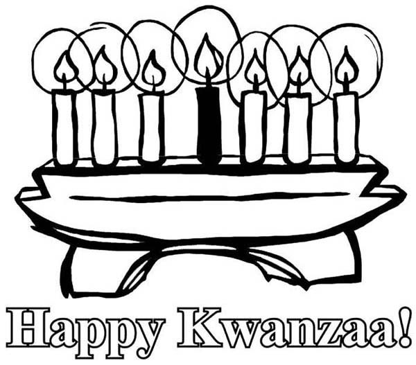 Kwanzaa Coloring Pages
 10 Beautiful Kwanzaa Candle