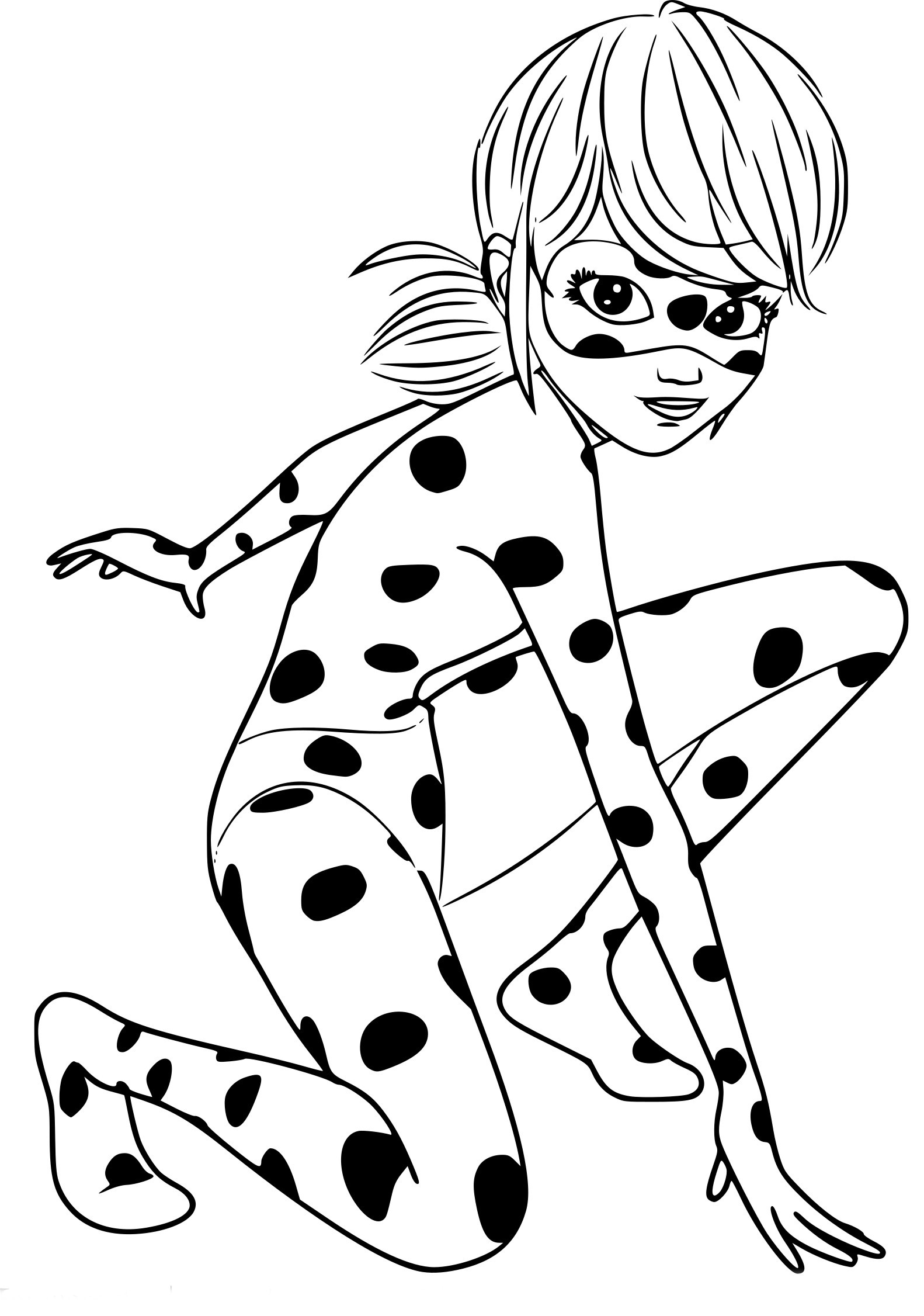 Ladybug Girl Coloring Pages
 Miraculous Ladybug coloring pages YouLoveIt