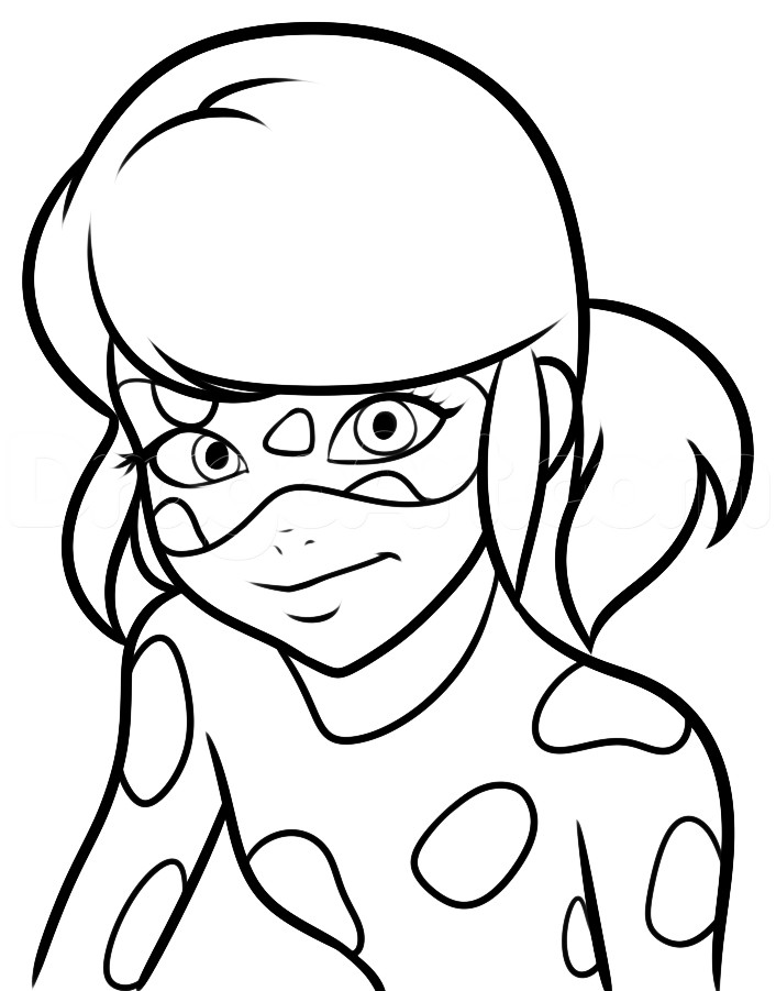 Ladybug Girl Coloring Pages
 Ladybug And Cat Noir Coloring Pages to and print