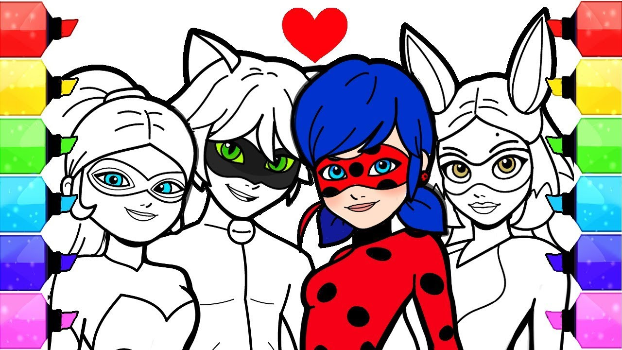 Ladybug Girl Coloring Pages
 Miraculous Ladybug Coloring Pages