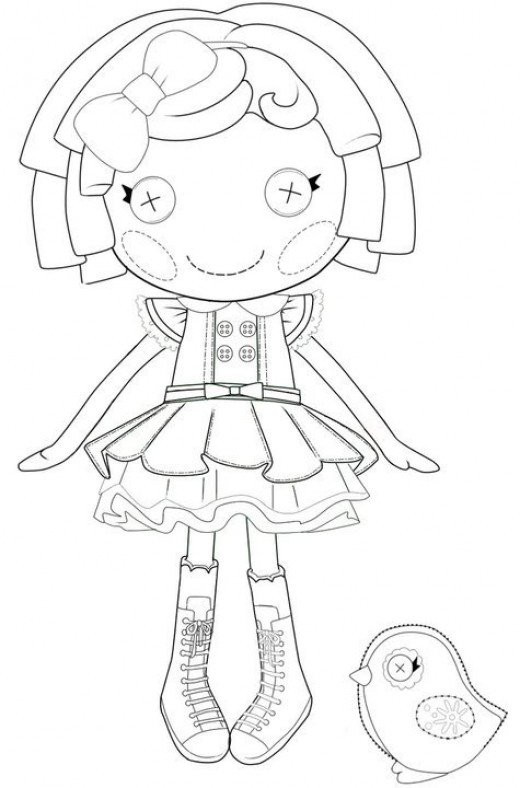 Lalaloopsy Girls Coloring Pages
 Lalaloopsy Printables