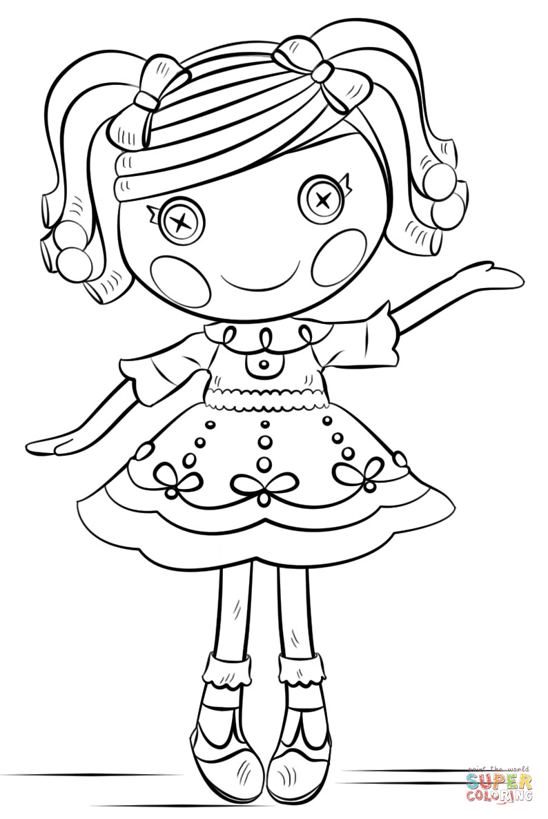 Lalaloopsy Girls Coloring Pages
 Lalaloopsy coloring page