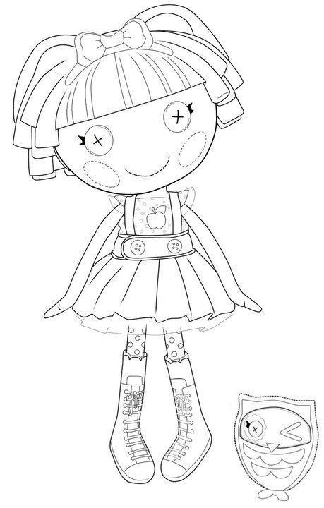 Lalaloopsy Girls Coloring Pages
 Coloring pages Coloring and Lalaloopsy on Pinterest