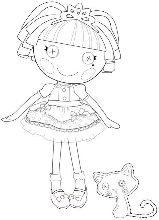 Lalaloopsy Girls Coloring Pages
 The Best Lalaloopsy Dolls Coloring Pages