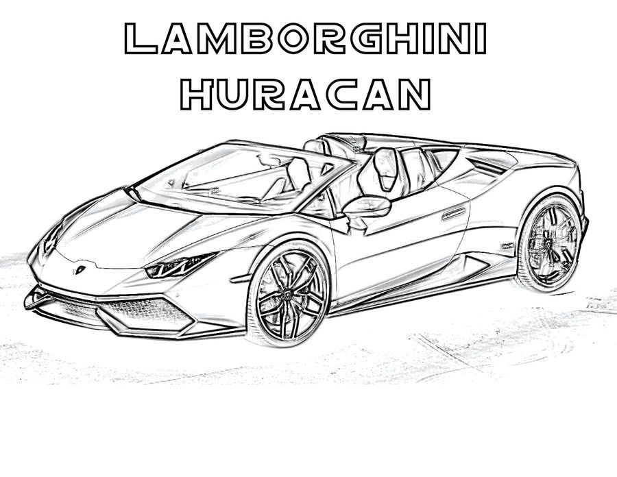 Lamborghini Free Coloring Pages For Boys
 Coloring pages Coloring pages Lamborghini printable for