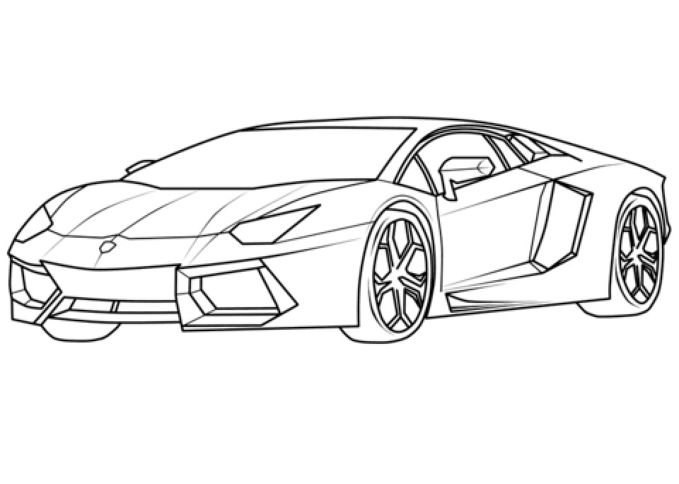 Lamborghini Free Coloring Pages For Boys
 Get This Free Lamborghini Coloring Pages