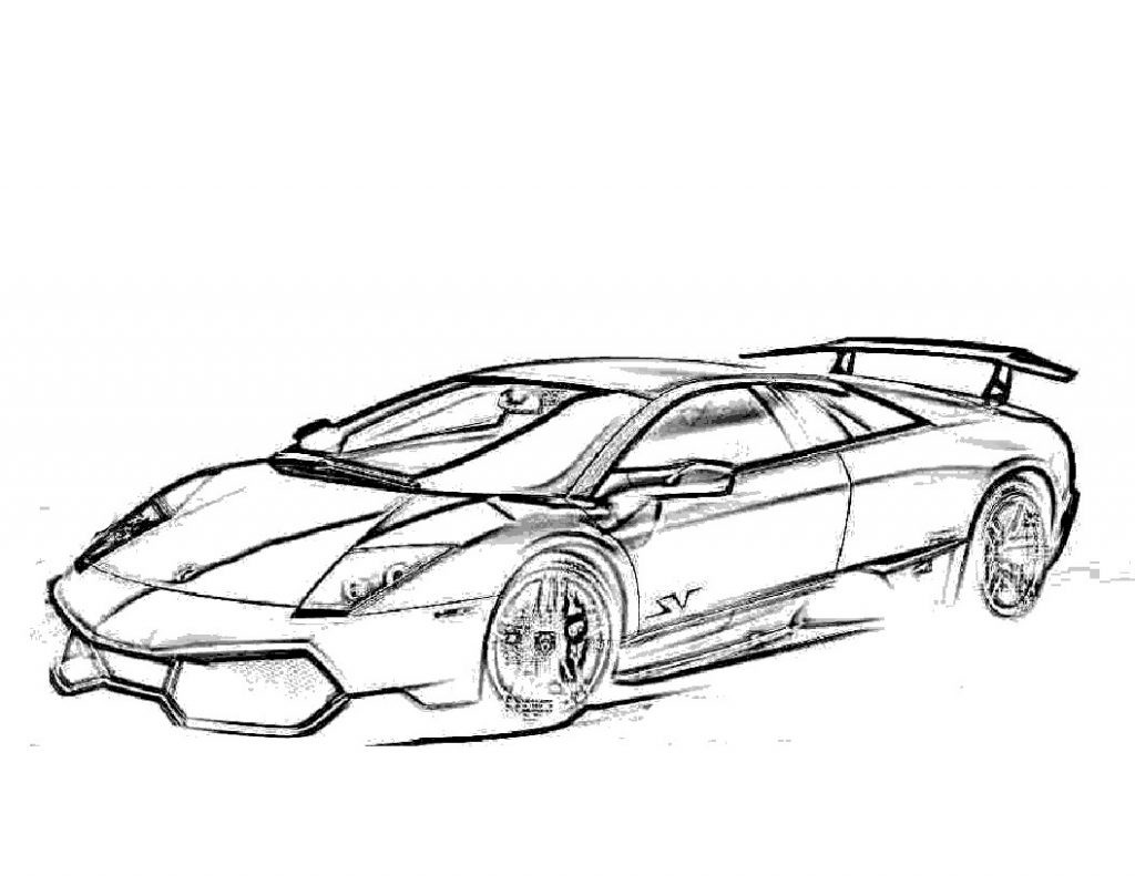 Lamborghini Free Coloring Pages For Boys
 Free Printable Lamborghini Coloring Pages For Kids