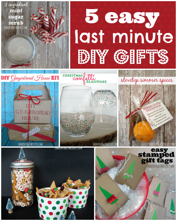 Last Minute Diy Birthday Gifts For Best Friend
 5 Easy Last Minute Gifts to DIY