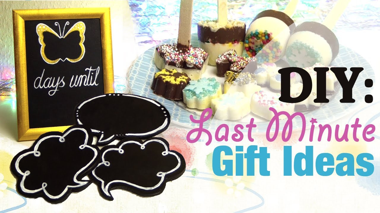 Last Minute Diy Birthday Gifts For Best Friend
 DIY Last Minute Gift Ideas Birthday