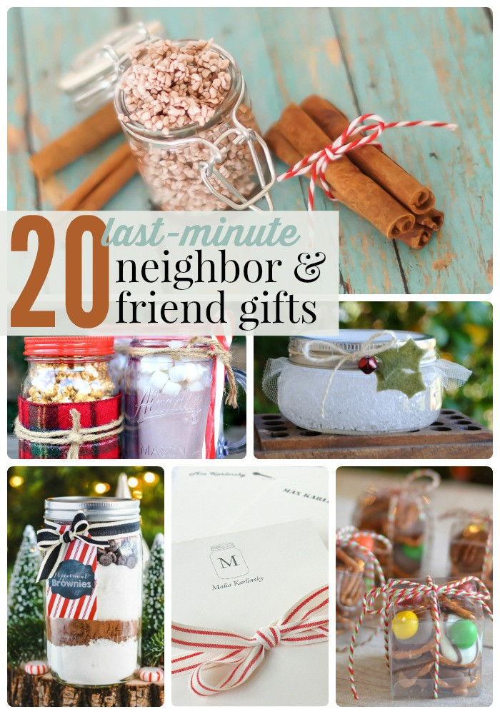 Last Minute Diy Birthday Gifts For Best Friend
 Great Ideas 20 Last Minute Neighbor and Friend Gifts