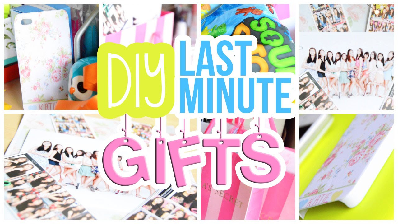 Last Minute Diy Birthday Gifts For Best Friend
 Quick Easy & Cheap DIY Last Minute Gifts For Friends Etc