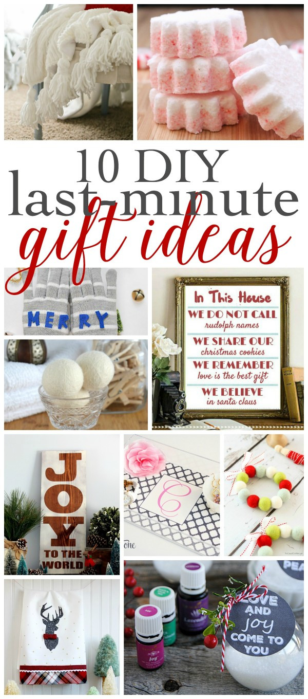 Last Minute DIY Christmas Gifts
 Last Minute DIY Gift Ideas Work it Wednesday and a