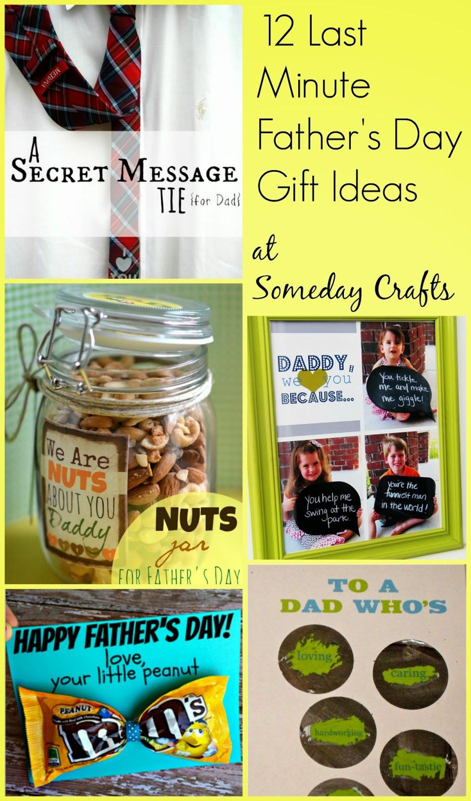 Last Minute Father'S Day Gift Ideas
 Someday Crafts 12 Last Minute Father s Day Gifts
