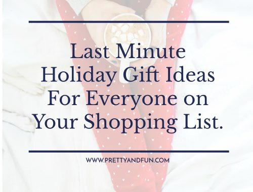 Last Minute Gift Ideas For Girlfriend
 i am the everygirl Pretty & Fun