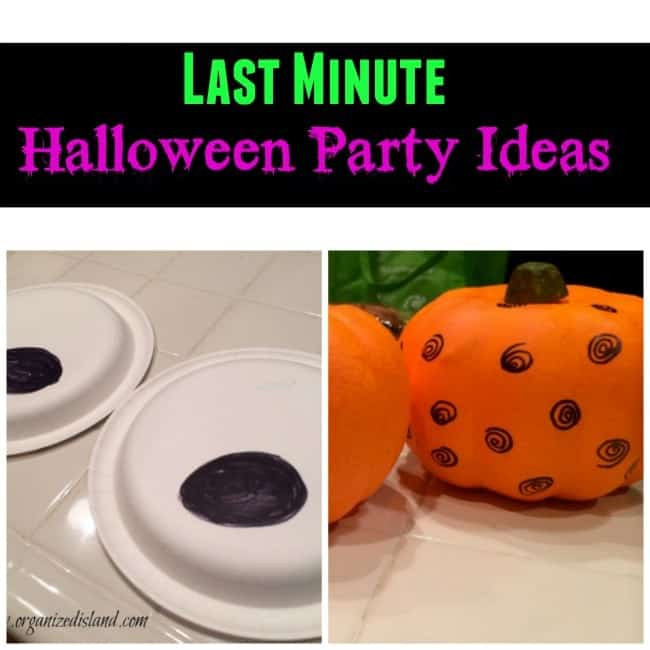 Last Minute Halloween Party Ideas
 Last Minute Halloween Party Ideas