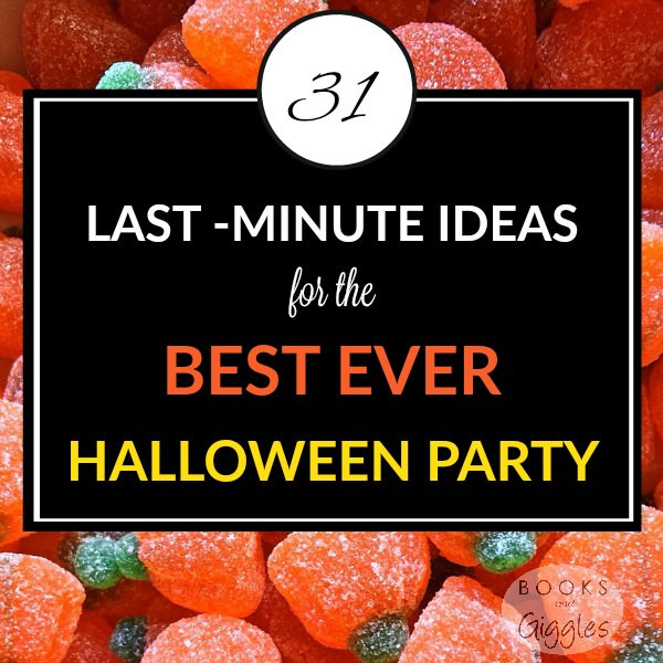 Last Minute Halloween Party Ideas
 31 Last Minute Ideas for the Best Ever Halloween Party