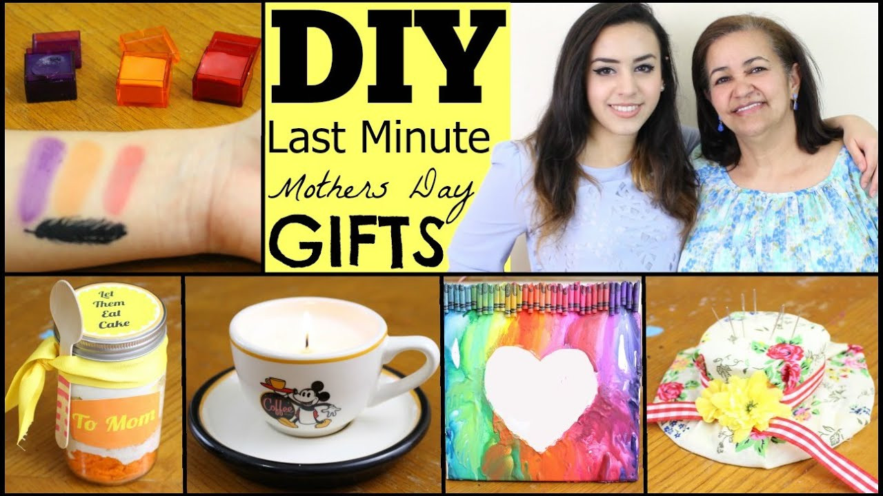 Last Minute Mother'S Day Gift Ideas
 DIY Last Minute Cheap & Quick Mothers Day Gifts