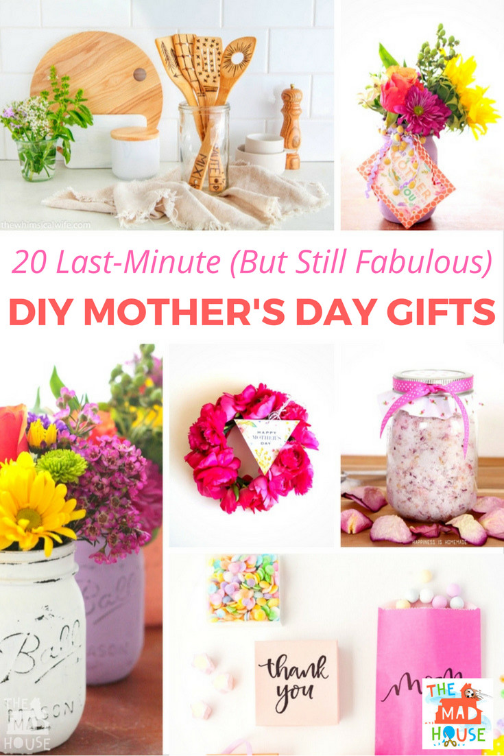 Last Minute Mothers Day Gift Ideas
 20 Last Minute But Still Fabulous DIY Mother s Day Gift