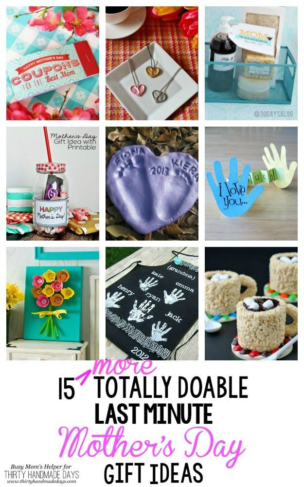 Last Minute Mothers Day Gift Ideas
 15 More Totally Doable Last Minute Mother s Day Gift Ideas