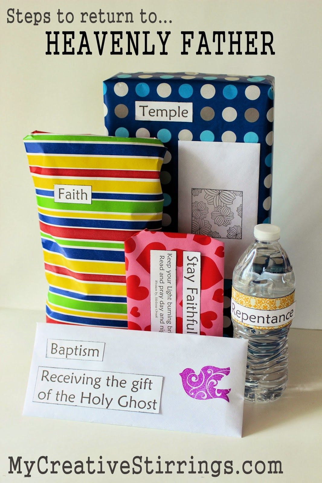 Lds Baptism Gift Ideas For Boys
 My Creative Stirrings Gift Idea for Baptism age kiddos