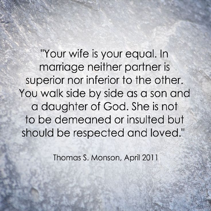 Lds Marriage Quotes
 LDS Marriage Quote