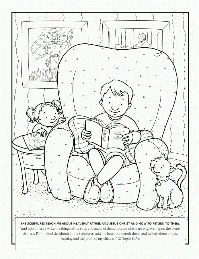 Lds Printable Coloring Pages Boys Confirmation
 Latter Day Saints LDS Coloring Pages