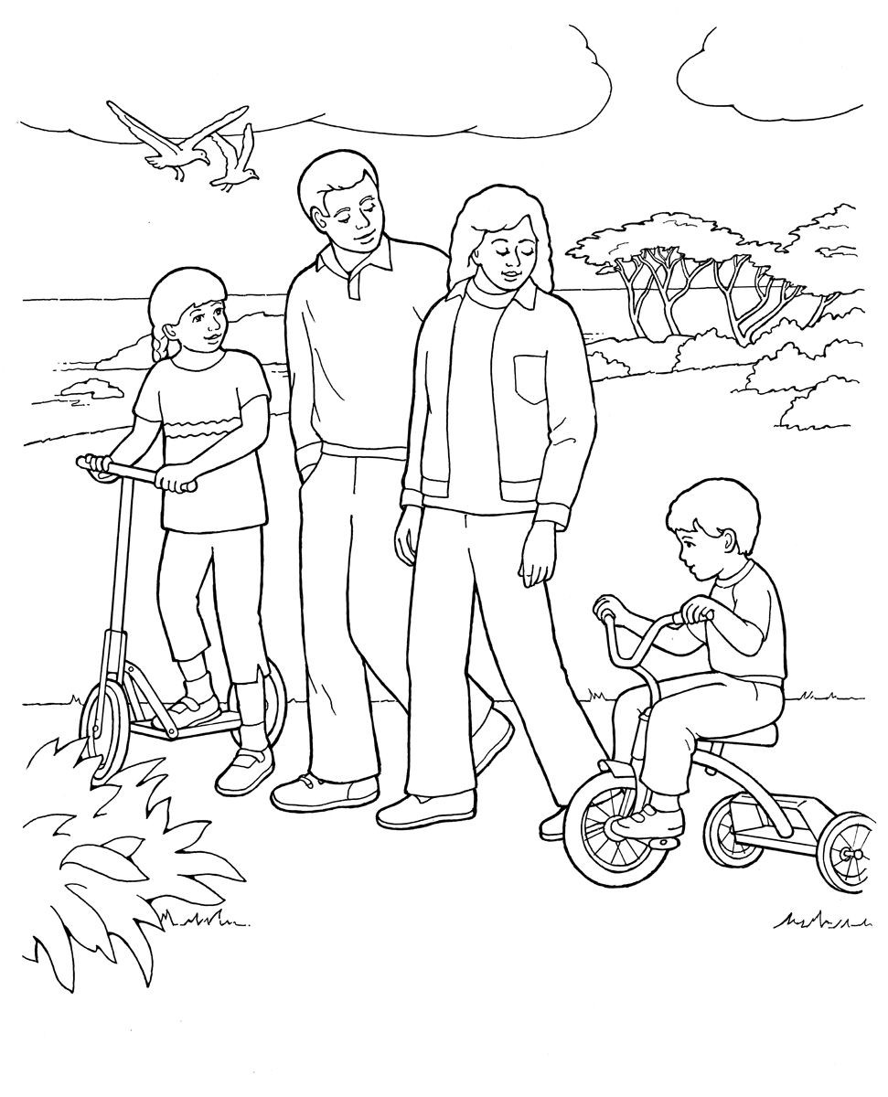 Lds Printable Coloring Pages Boys Confirmation
 free lds clipart to color for primary children