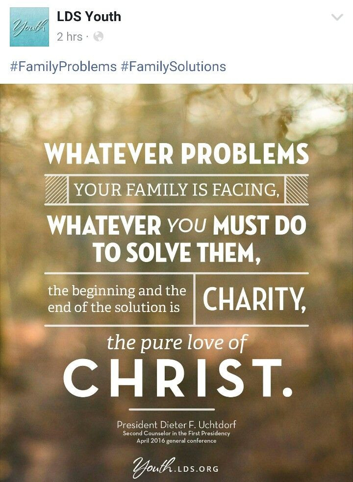 Lds Quote On Family
 Dieter F Uchtdorf