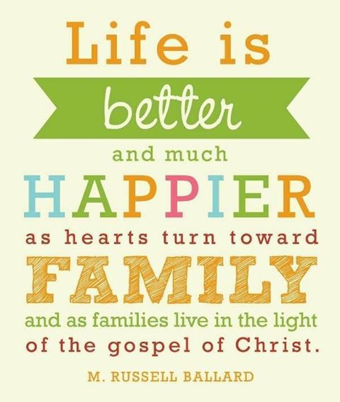 Lds Quote On Family
 Primary Lds Quotes QuotesGram