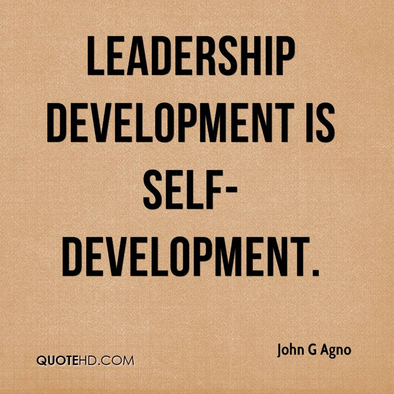 Leadership Development Quotes
 John G Agno Quotes