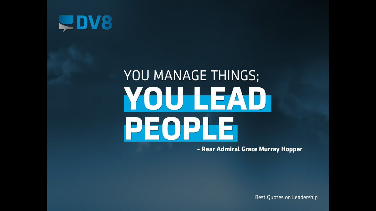 Leadership Quote
 Inspirational Leadership Quotes