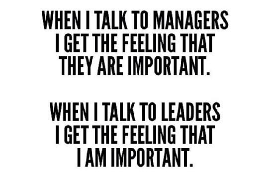 Leadership Vs Management Quotes
 "When I talk to managers I the feeling that they are