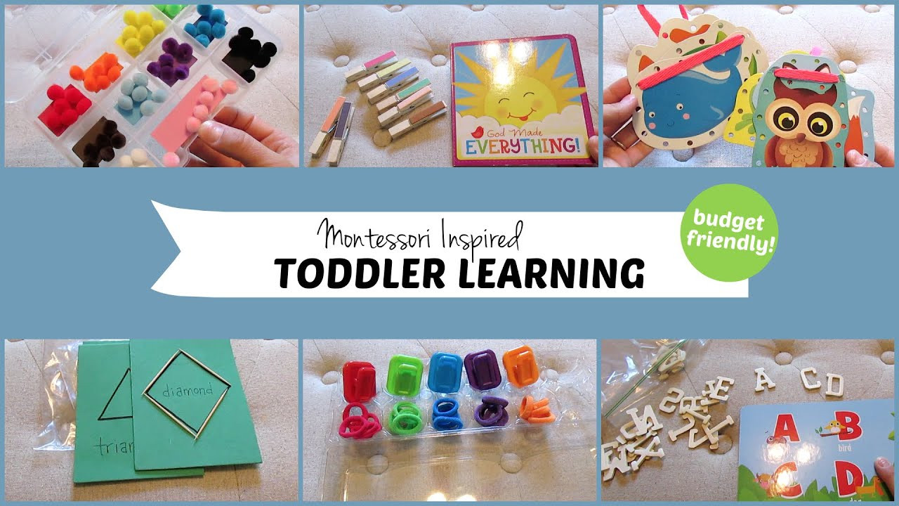 Learning Crafts For Toddlers
 10 Montessori Inspired Toddler Learning Activities